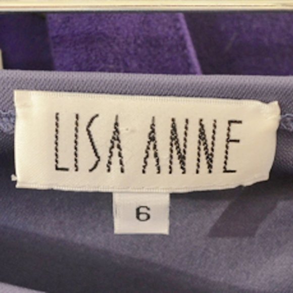 Custom house label-DUSTY GRAPE PONTI SLIM SKIRT - Picture 5 of 5